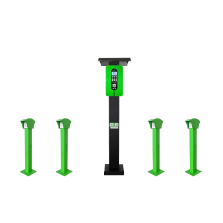 十路户外防雨智能充电桩F6-L1